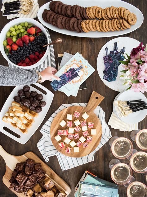 Host A Modern Book Club Party Your Friends Will Love Book Club Food
