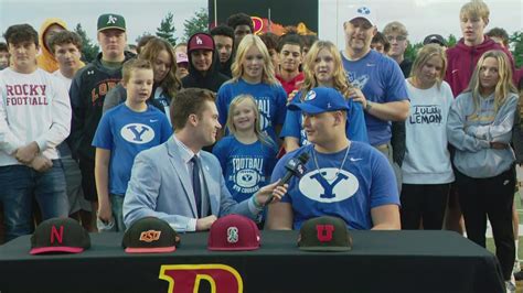 Rocky Mountain Highs Ethan Thomason Commits To Byu Football