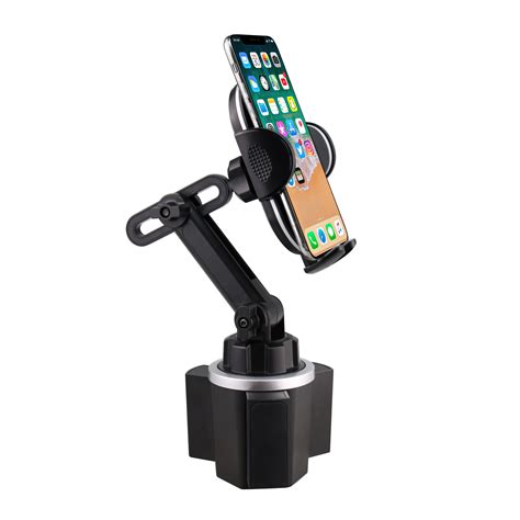 Best Amazon Cup Holder Universal 360 Degree Rotating Long Arm Car Mount