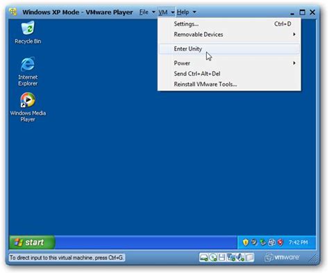 Run Xp Mode On Windows 7 Machines Using Vmware