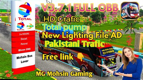 New Obb V371 Bus Simulator Indoneshia Bussid Obb Youtube