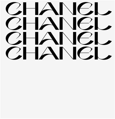 Chanel Typography Art