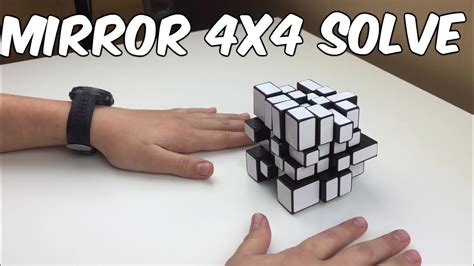 4x4 Mirror Cube First Scramble And Solve Timelapse Youtube