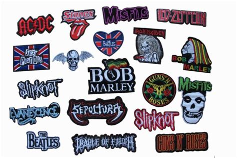 Punk Rock Band Musicsong Name Logo Embroidery Applique Patch Ebay