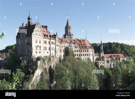Sigmaringen Castle In Baden Wuertemberg Stock Photo Alamy