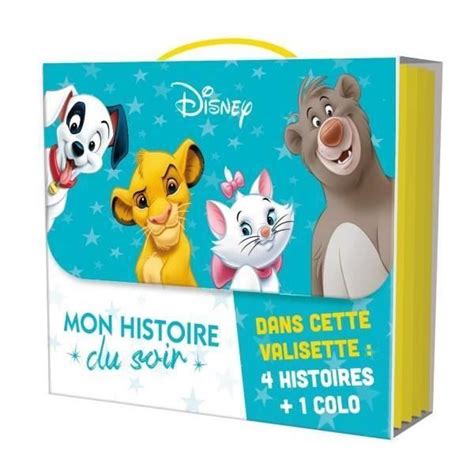 Livre Mon Histoire Du Soir Disney Classiques Valisette Les