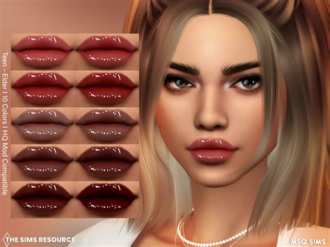 The Sims Resource Lipstick Nb57