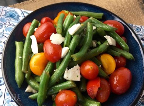 21 Day Fix Green Bean Salad With Tomatoes And Feta With Weight