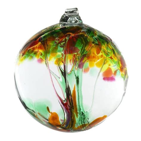 Tree Of Healing Art Glass Ornaments Hand Blown Glass Glass Art