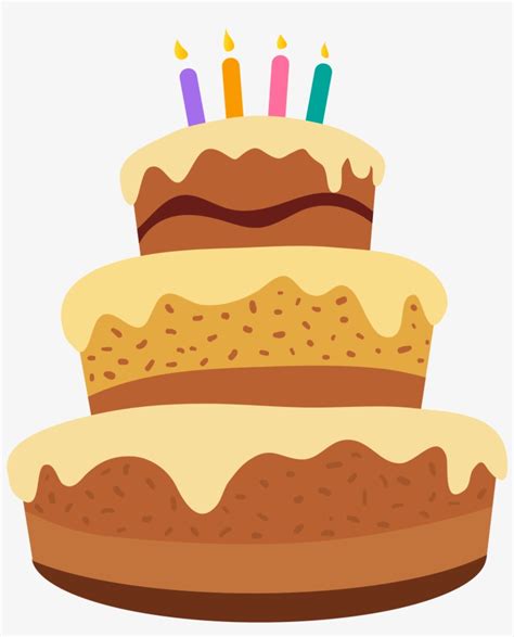 Cartoon Cake Png Happy Birthday Cake Cartoon Free Transparent Png