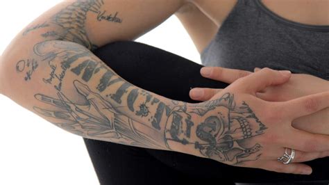 Undrawing My Tattoos Bbc News