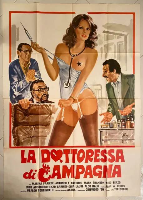 Manifesto F La Dottoressa Di Campagna Marina Frajese Lotar Hard Porno Adult Eur Picclick It