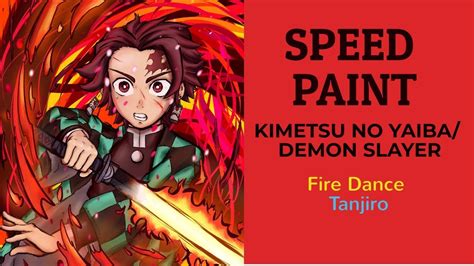 Kimetsu No Yaiba Speed Paint Demon Slayer Especial 100 Subs Youtube