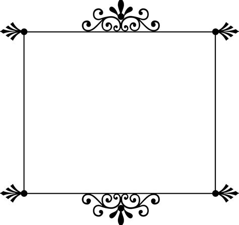 Borders And Frames Clip Art Picture Frames Vector Graphics Image Png