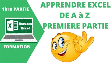 Formation Complète Excel Partie 1 Apprendre Excel De A à Z