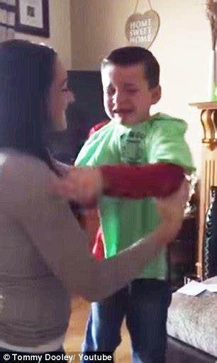 Boy Breaks Down In Tears Of Joy After His Parents Reveal He Is Going To