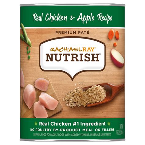 Save On Rachael Ray Nutrish Wet Dog Food Real Chicken And Apple Recipe