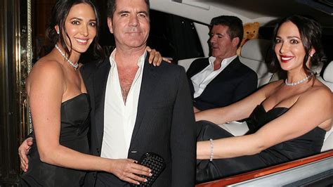 Date Night Simon Cowell And Lauren Silverman Dress To The Nines For