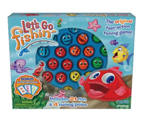 Pressman Lets Go Fishing Combo Game 1 Ct Fred Meyer