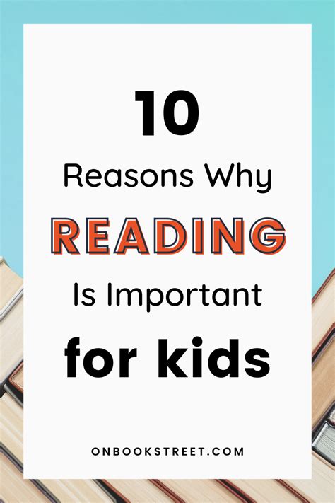 10 Reasons Why Reading Is Important For Kids — On Book Street