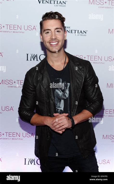 las vegas nv usa 30th july 2016 nick fradiani at arrivals for the 2016 miss teen usa red
