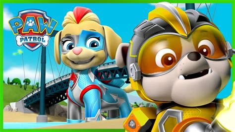 Mighty Pups Meet Mighty Twins Ella And Tuck Paw Patrol Cartoons For