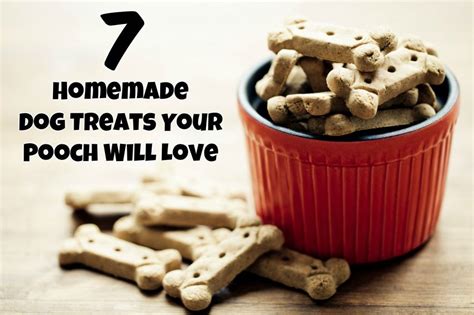 7 Homemade Dog Treats Your Pooch Will Love