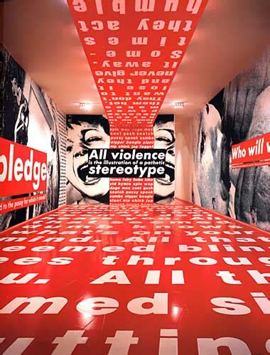 Barbara Kruger Artist Barbara Kruger Exhibition Mary