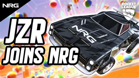 Nrg Rocket League Teams Newest Member Jzr Official Content Creator