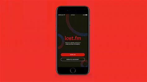 Lastfm App Redesign On Behance