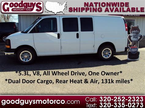 Used 2013 Chevrolet Express Cargo Van Awd 1500 135 For Sale In St