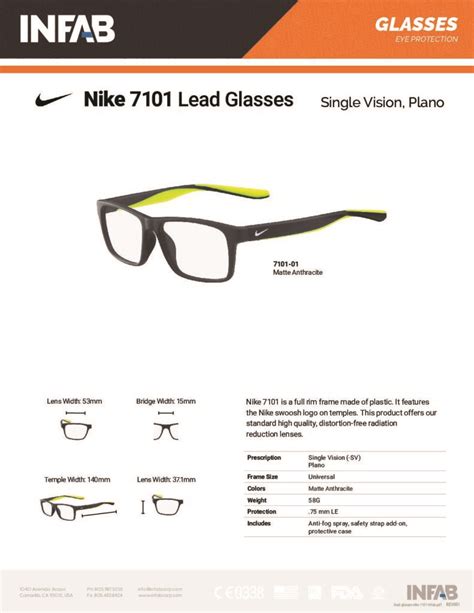 lead glasses