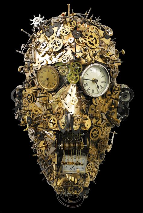 Clockwork Robot Steampunk Head Photo Funny Pictures