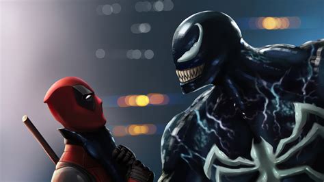 Deadpool Venom 4k Wallpaperhd Superheroes Wallpapers4k Wallpapers