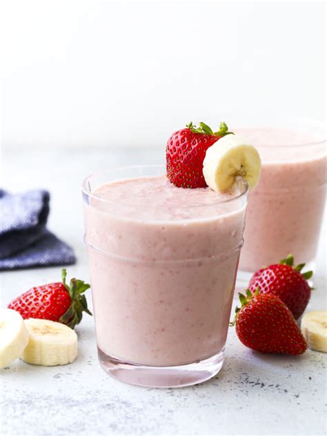 Strawberry Banana Smoothie Completely Delicious