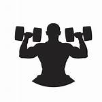 Training Clipart Fitness Personal Strength Muscular Icon