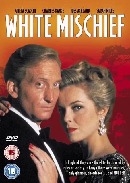 WHITE MISCHIEF DVD Charles Dance Greta Scacchi PicClick UK