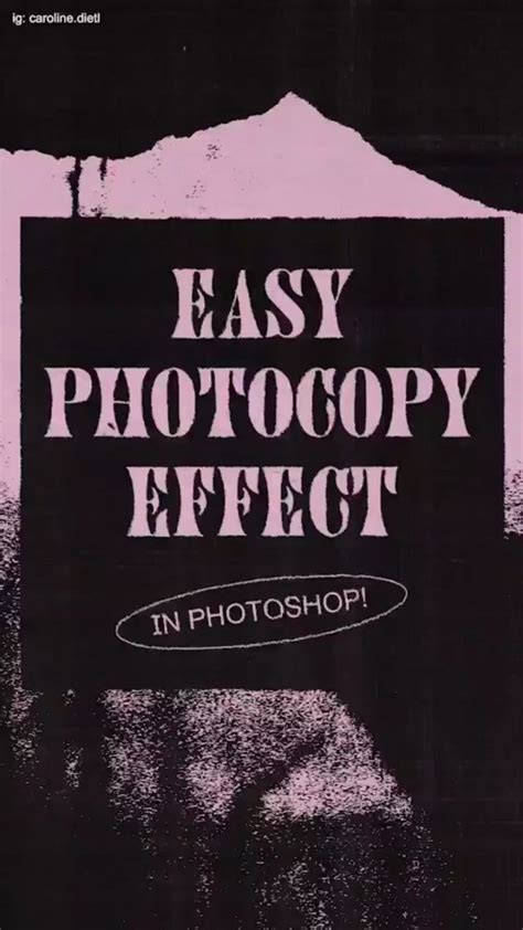 Easy Photocopy Effect In Photoshop An Immersive Guide By Grqphic Lounge