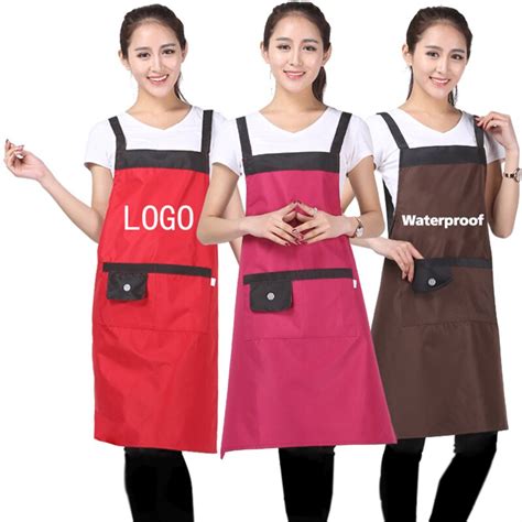 Buy Unisex Waterproof Aprons With Front Pocket Chefs