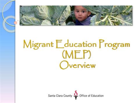 Ppt Migrant Education Program Mep Overview Powerpoint Presentation