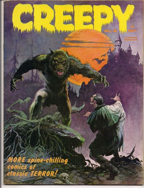 Creepy 4 Horror Comics Warren Magazine Frank Frazetta Al Williamson