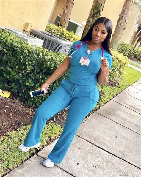 harlem hospital heaven nurse outfit scrubs nursing clothes women nurse