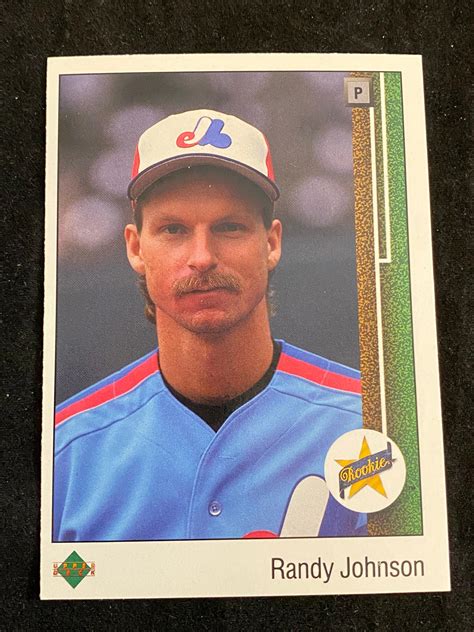 Lot Mint 1989 Upper Deck Randy Johnson Rookie 25 Baseball Card