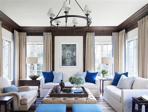 10 Beige And Blue Living Room
