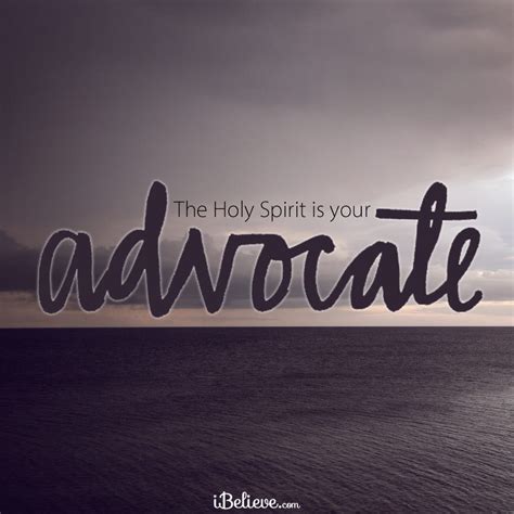Advocate Holy Spirit
