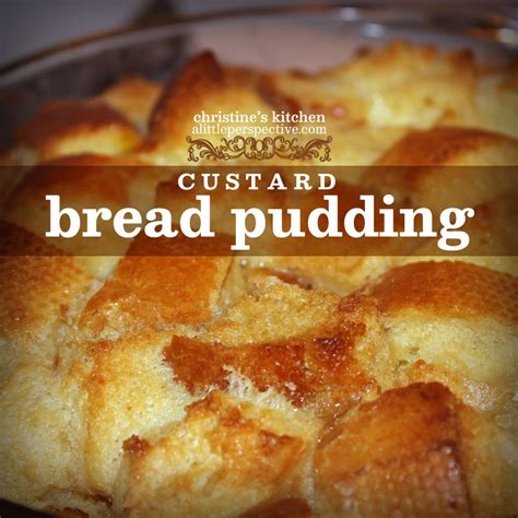 No need to travel to the dairy capital of the world to try delicious custard recipes! custard bread pudding