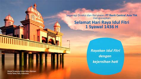 Selamat Hari Raya Idul Fitri 1 Syawal 1436 H