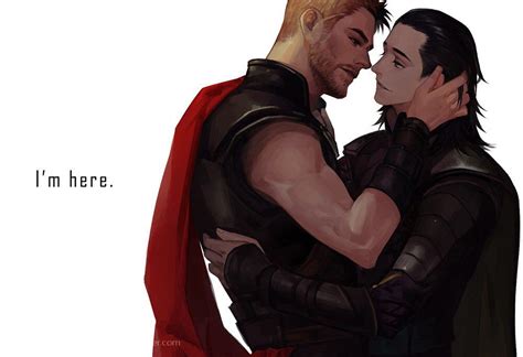 Wheres My Hug Brother Oh My Heart ¤¤ Thor X Loki Marvel Dc