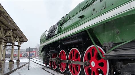 Soviet Steam Locomotive P36 0110 In Moscow Rail Road Museum 01 2018