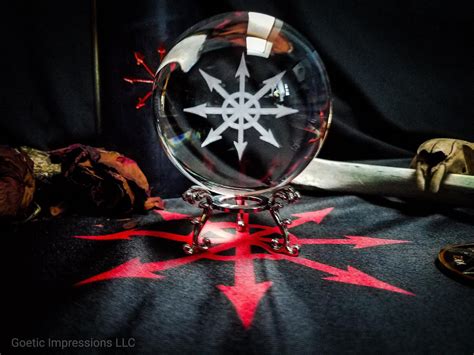 Chaos Star Crystal Ball Goetic Impressions